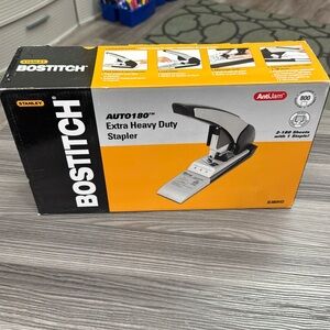 Stanley Bostitch auto180 extra heavy duty stapler 800 staples included